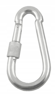 KARABIŃCZYK SKRĘCANY Z ZABEZPIECZENIEM 10X100MM