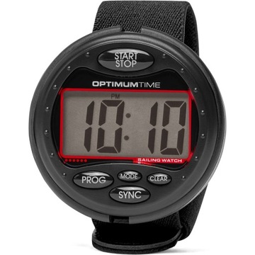 ZEGAREK REGATOWY STARTOWY OPTIMUM TIME SERIA 3 CZARNY BLACK