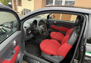Fiat 500 II Seria 1 1.2 69KM 2014 Fiat 500 Rej. 032014 1,2 69KM Klimatyzacja Szyberdach Bluetooth 1.2 69KM, zdjęcie 18