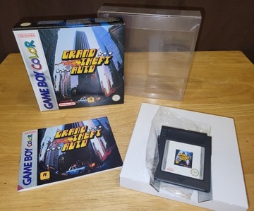 GRAND THEFT AUTO GTA - GAME BOY COLOR GBC KOMPLET +PROTEKTOR IGŁA! UNIKAT!