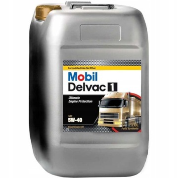 Olej 5W40 MOBIL DELVAC 20l