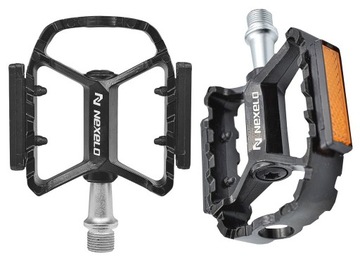 Pedały NEXELO ALU MTB/TREKKING łoż. maszynowe 9/16