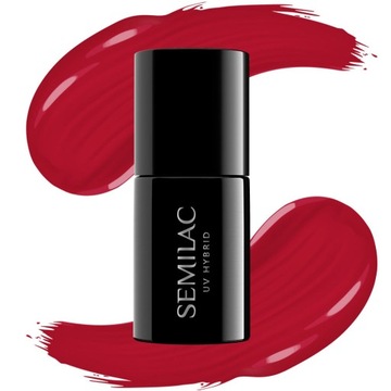 Semilac 401 Raspberry Wine UV LED Lakier Hybrydowy do paznokci 7ml