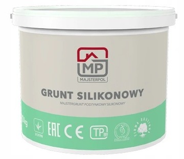 MAJSTERPOL GRUNT SILIKONOWY POD TYNKI 120 KOLORÓW 10 KG