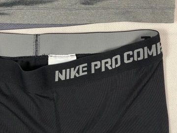 Nike Pro Combat Dri-Fit Komplet Dresowy Sportowy Logo Unikat Klasyk M L