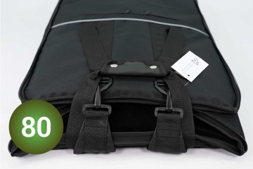 PREMIUM Polski pokrowiec na akordeon CZARNY 80b