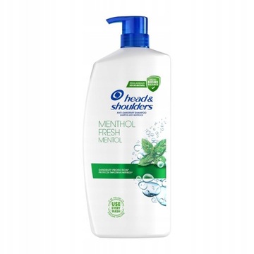 head & shoulders MENTHOL FRESH szampon POMPKA 800ml