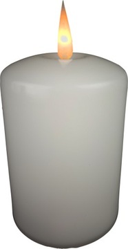 Świeca LED na baterie biała wkład 12,5cm