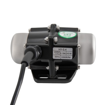 1-FAZOWY SILNIK WIBRACYJNY 40W 230V 3000R/MIN czarny