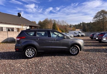 Ford Kuga II SUV 1.5 EcoBoost 150KM 2016 Ford Kuga 1.5B 150KM przeb.142tys ksiazka bezwypadkowy NAVI skora 1.5, zdjęcie 30