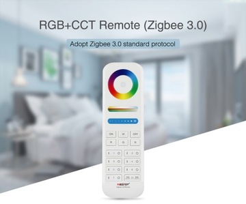 Mi-Light FUT089Z RGB+CCT 8-зонный сенсорный пульт Zigbee