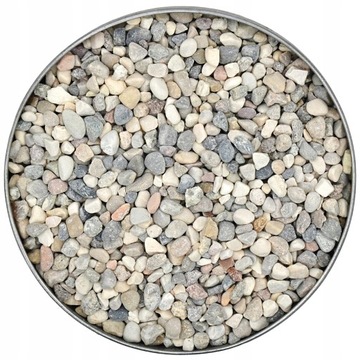 Żwirek do Lasu w Szkle Słoiku MIX COLOR 2-4 1KG