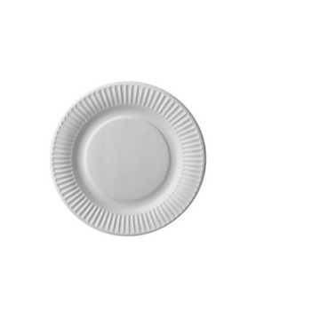 Talerze papierowe białe 15cm/100sztuk