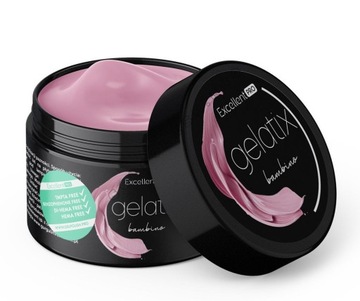 EXCELLENT PRO GELATIX BAMBINO ŻEL BUDUJĄCY GALARETKA MLECZNY RÓŻ 50g
