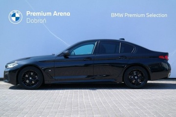 BMW Seria 5 G30-G31 Limuzyna Facelifting 2.0 520d 190KM 2021 BMW 520 BMW 520d xDrive Adaptive LED Fotel Sportow, zdjęcie 5