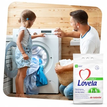 Стиральный порошок Lovela Family Цвет Белый 6,3кг 84 пр