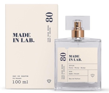 СДЕЛАНО В ЛАБОРАТОРИИ ДЛЯ ЖЕНЩИН EDP 100 МЛ 80