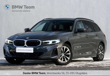 BMW Seria 3 G20-G21 Touring 2.0 320d 190KM 2023 BMW Seria 3 I wlasciciel Shadow Line Hak Gwarancja Bezwypadkowy FVAT23