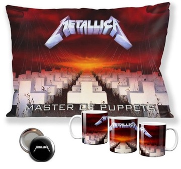METALLICA Комплект подушка + кружка ВЫКРОЙКИ + БЕСПЛАТНО!