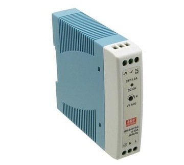 Zasilacz MDR-20-24 (24W; 24V; 1A) - Mean Well