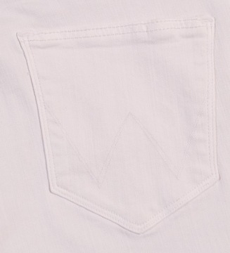 WRANGLER spodnie JEANS white SKINNY CROP _ W31 L32