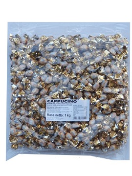 EKO-OPTI Cukierki Karmelki Twarde Landrynki Mini CAPPUCINO - 1kg