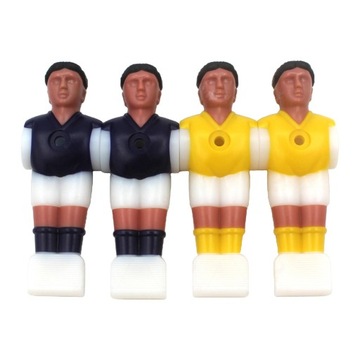 4x Piłkarzyki, piłkarzyki, 2 żółte 2 fioletowe