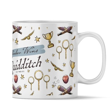 Harry Potter Quidditch - kubek z uchem 330 ml