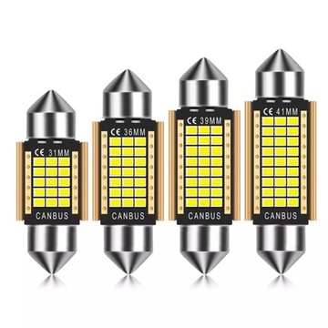 СВЕТОДИОДНАЯ ЛАМПА 36MM C3W C5W XSTORM 21SMD CANBUS