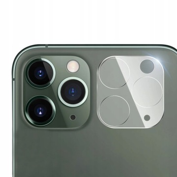 SZKŁO NA APARAT DO IPHONE 11 PRO SZKIEŁKO OCHRONNE NA OBIEKTYW KAMERĘ TYŁ