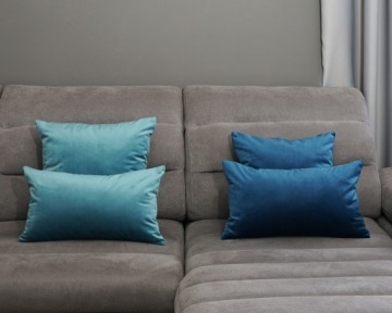 Наволочка голубая Наволочка 50x30 см