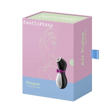 ВИБРАТОР AIR PENGUIN БЕССЕНСОРНЫЙ МАССАЖЕР КЛИТОРА