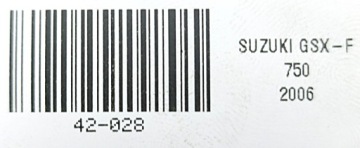 SUZUKI GSX-F 750 98-06 РУЛЕВЫЕ ГРУЗЫ JAJKO