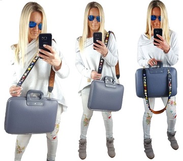 AKTÓWKA TORBA NA LAPTOPA PASEK 3D AZTECKI 13 14 15