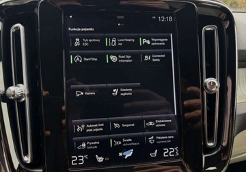 Volvo XC40 Crossover 2.0 T4 190KM 2018 Volvo XC 40 T4 190KM Inscription SKORA automat GWARANCJA zarejestrowany, zdjęcie 20