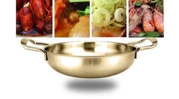 СТАЛЬНАЯ МИНИ-СКОРОДКА HOTEL SEAFOOD 20 СМ ИДЕАЛЬНО ДЛЯ ДОМА И ЦЕНТРА