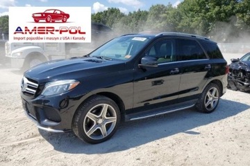 Mercedes GLE W166/C292 2016 Mercedes-Benz GLE 2016r., GLE 400 4MATIC, 3.0L 3.0 Benzyna 329KM