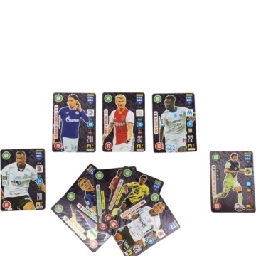 КОЛЛЕКЦИОННЫЕ ФУТБОЛЬНЫЕ КАРТОЧКИ FIFA ЧЕРНЫЕ 55 ШТ. ФУТБОЛЬНЫЕ ИГРОВЫЕ КАРТОЧКИ