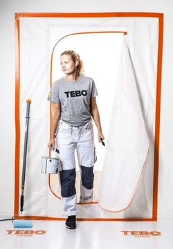 ЗАМОК ДЛЯ ДВЕРНЫХ ПЫЛЕВЫХ ШТОР TEBO RENOVATION 