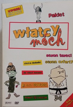 Włatcy Móch sezony 3 i 4 odcinki 25-54 BOX płyta DVD