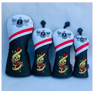 Набор защитных чехлов для клюшек для гольфа, 4 шт.