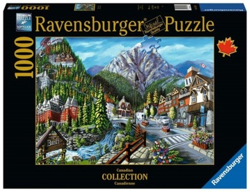 RAVENSBURGER Puzzle WITAMY W BANFF 1000 elem.