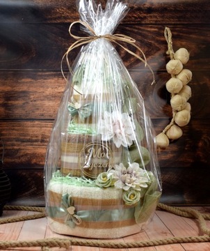 ТОРТ С 4 ПОЛОТЕНЦАМИ В ПОДАРОК ​​К 50-летию Юбилея