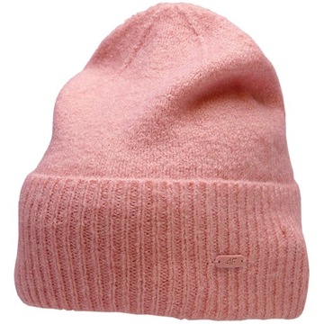 4F Czapka zimowa damska ciepła beanie roz.M