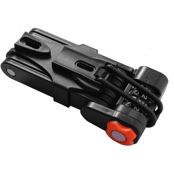 СКЛАДНОЙ ВЕЛОСИПЕДНЫЙ ЗАМОК, ПРОЧНАЯ ЦЕПЬ БЕЗОПАСНОСТИ ДЛЯ ВЕЛОСИПЕДА