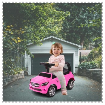 ИГРУШКА ДЛЯ ДЕВОЧКИ МАШИНКА, ХОДОК, ПУШРАЙДЕР, МУЗЫКА, СВЕТИТСЯ, ЦВЕТ