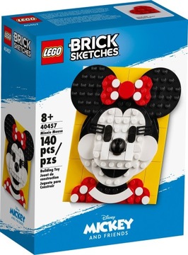 LEGO Brick Sketches Disney Myszka Minnie 40457