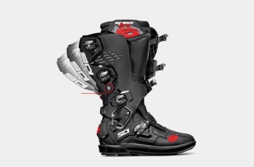 Туфли SIDI Crossfire 3 SRS оранжево-белые 44