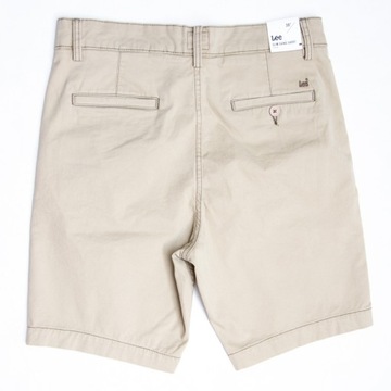 Jeansy SZORTY MĘSKIE LEE SLIM CHINO SHORT 32