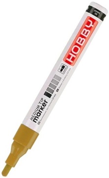 ZŁOTY MARKER DO RENOWACJI LITER NA NAGROBKU OLEJNY PISAK FARBA OLEJOWY